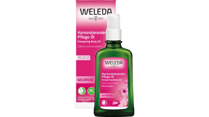 WELEDA WILDROSE Harmonisierendes Pflege-Öl 100 ml