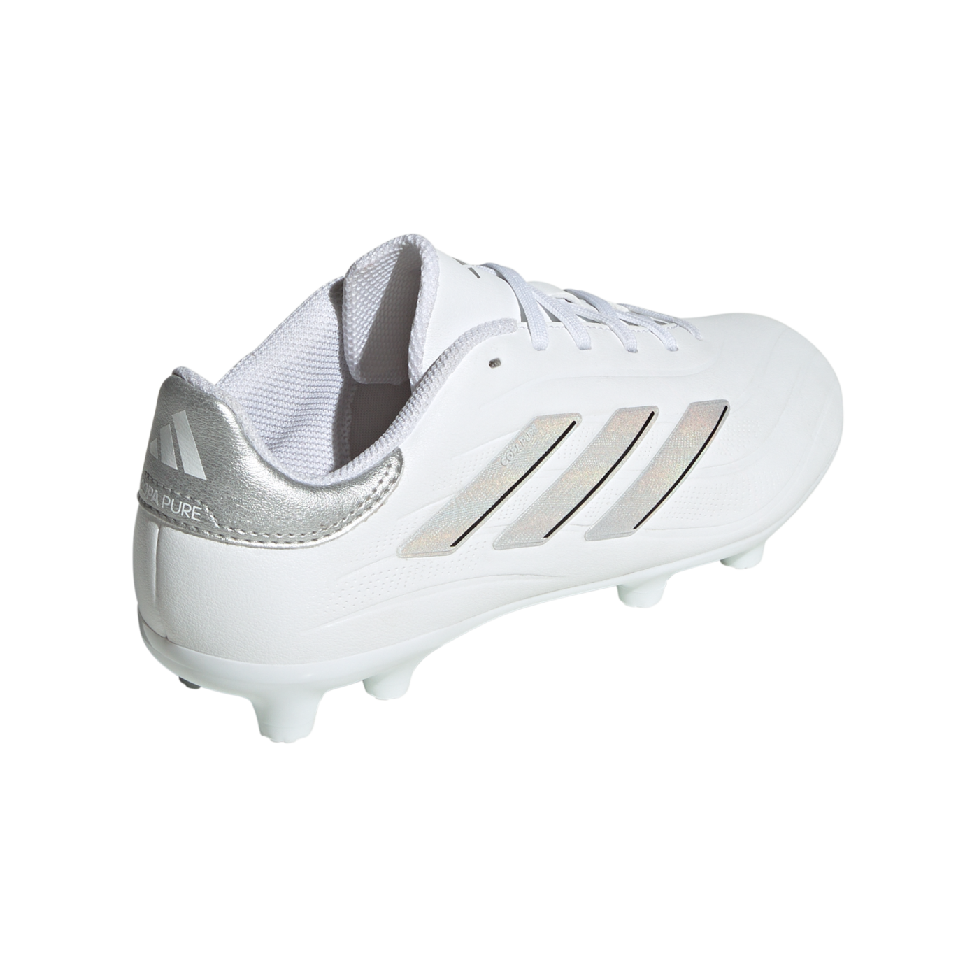 adidas COPA Pure 2 League FG Kids Weiss Silber