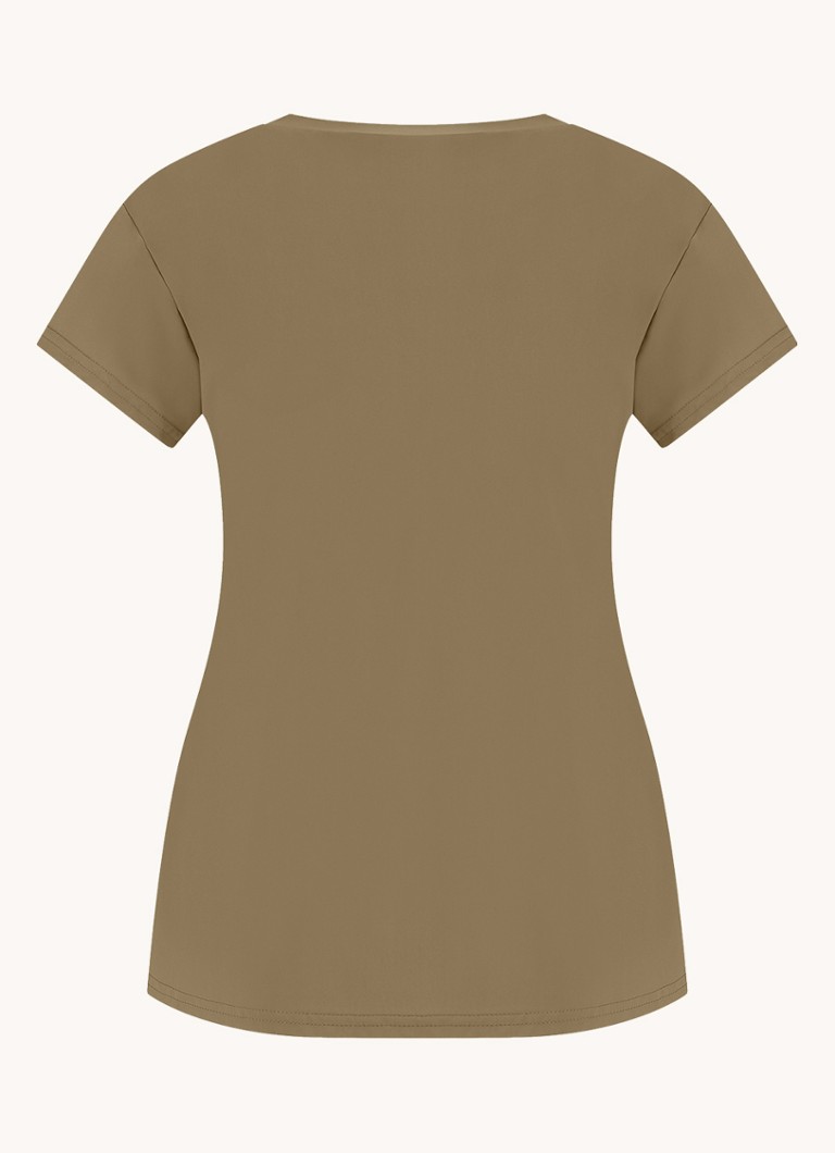 Στούντιο Anneloes Roller T-shirt με λαιμόκοψη