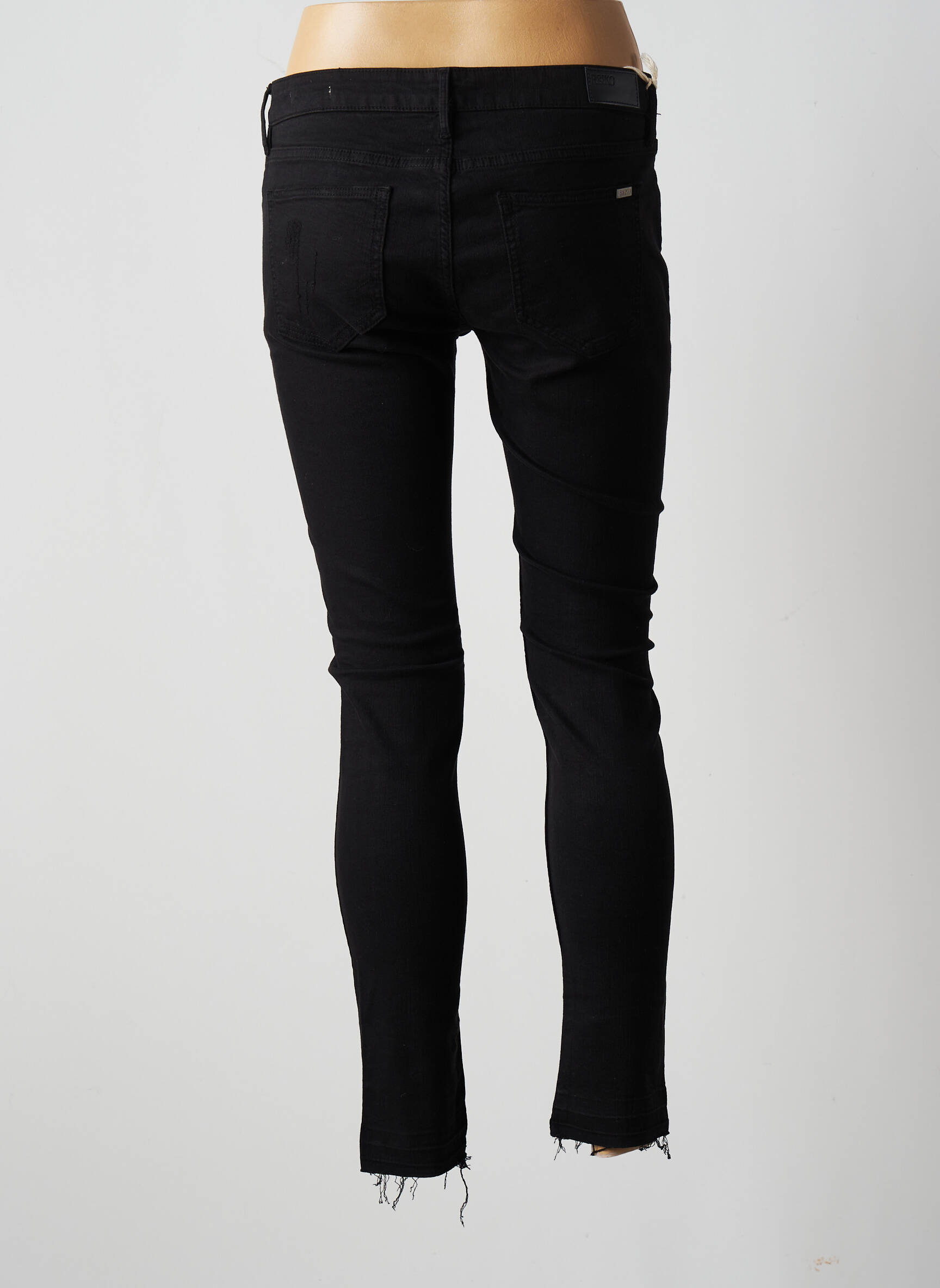 Reiko Jeans Skinny Femme couleur noir