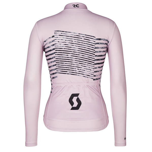 JERSEY W' S RC TEAM WARM GRAPHICS LS Damen - Fahrradtrikot