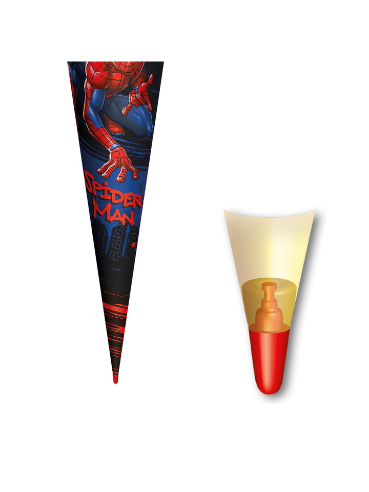 ROTH Schultüte groß Marvel Spiderman 70 cm in Rot günstig kaufen onesize