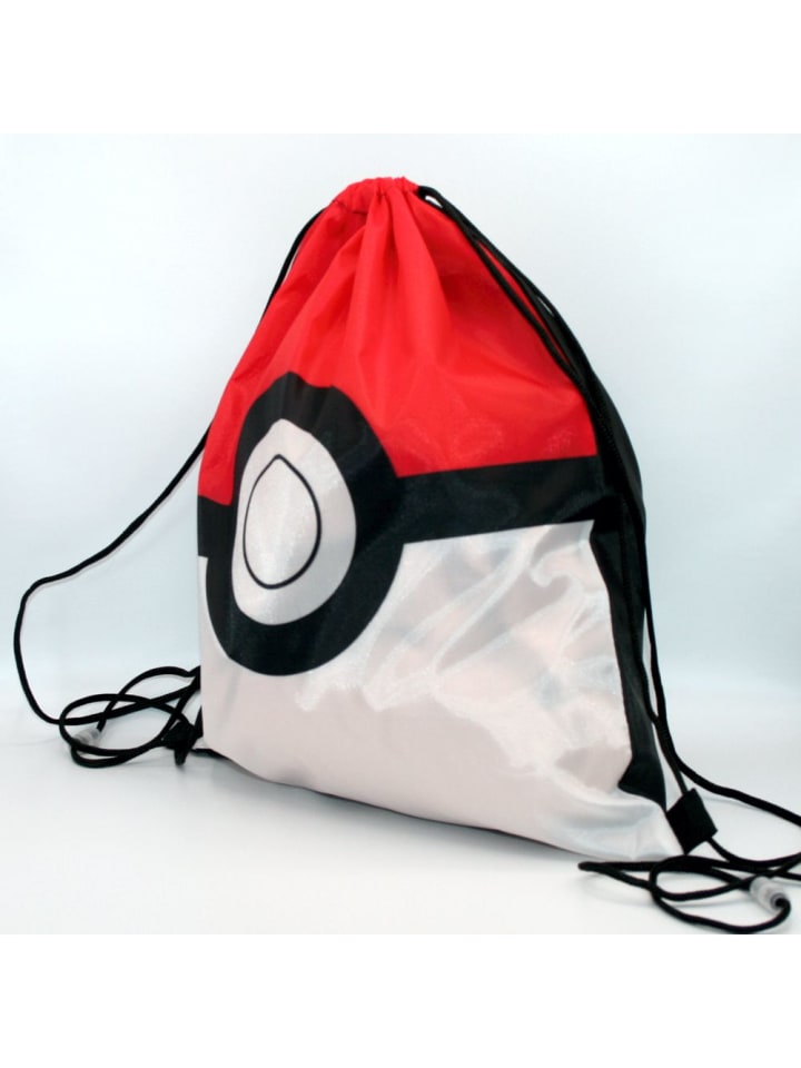 Pokémon Rucksack Set | Pokeball Motiv | Pokemon | Kinder Tasche in Sportbeutel günstig kaufen onesize