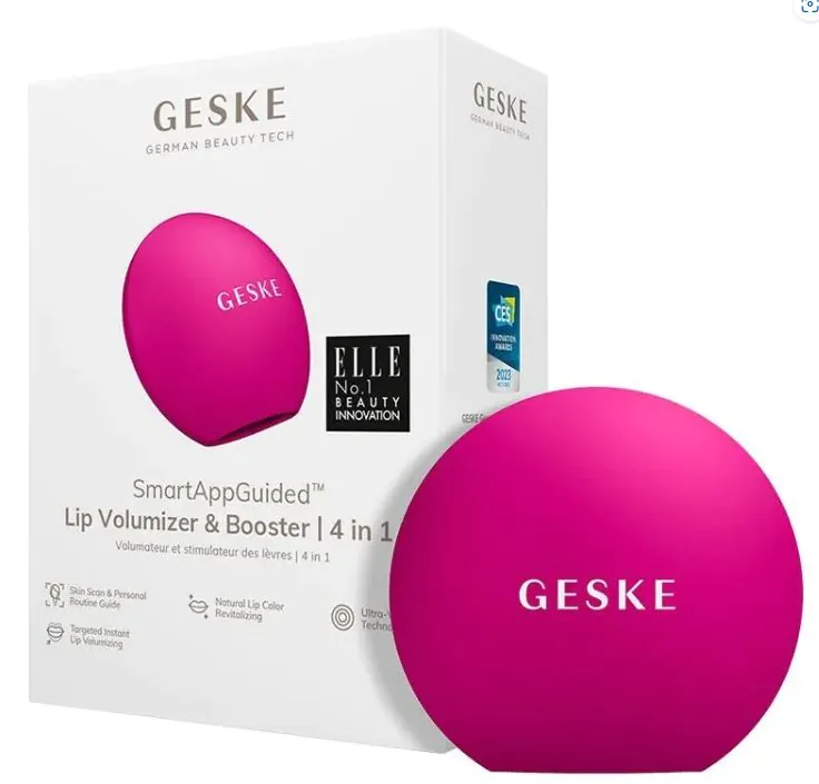 Geske Lip Volumizer & Booster 4 σε 1 Σιλικόνης Lip Plumper Ματζέντα