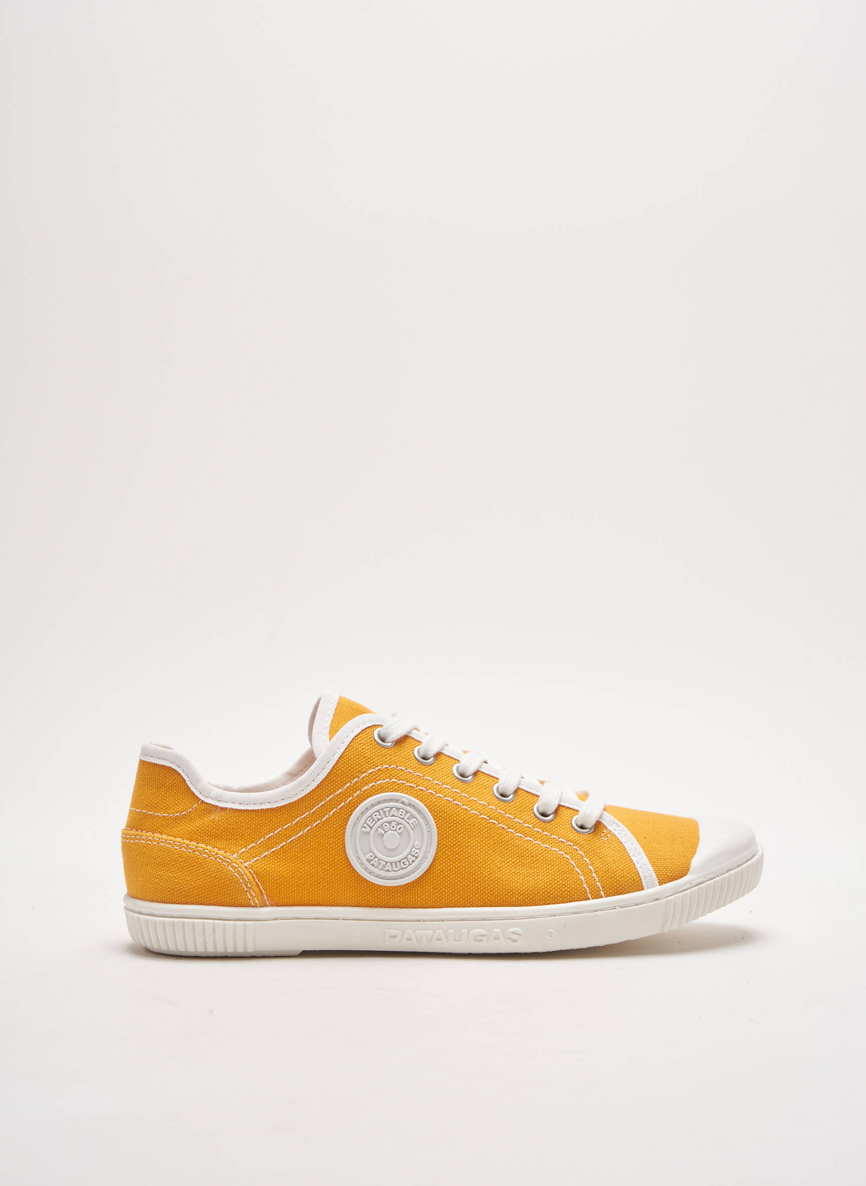 Pataugas Baskets Femme couleur orange