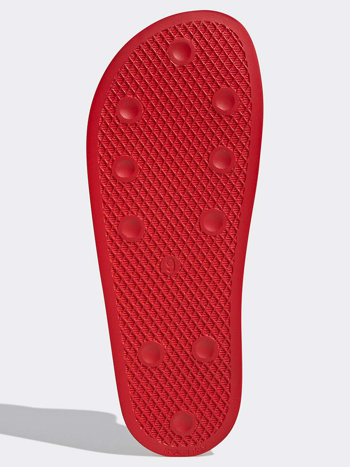 adidas Pantoletten in Rot günstig kaufen