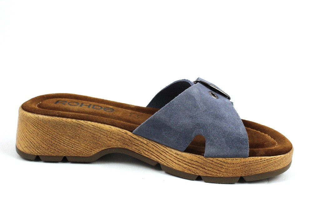 ROHDE Komfort Sandalen blau