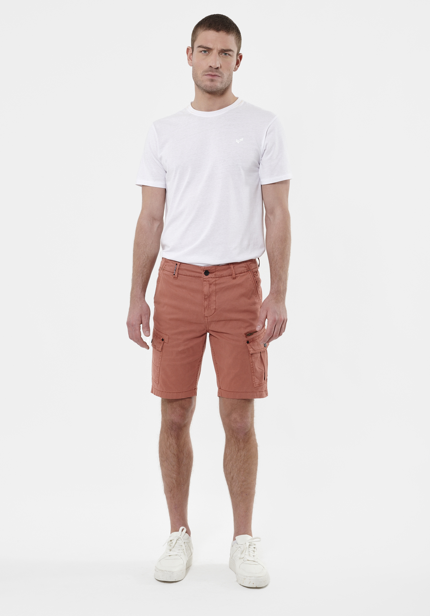 MATT   Short orange Homme