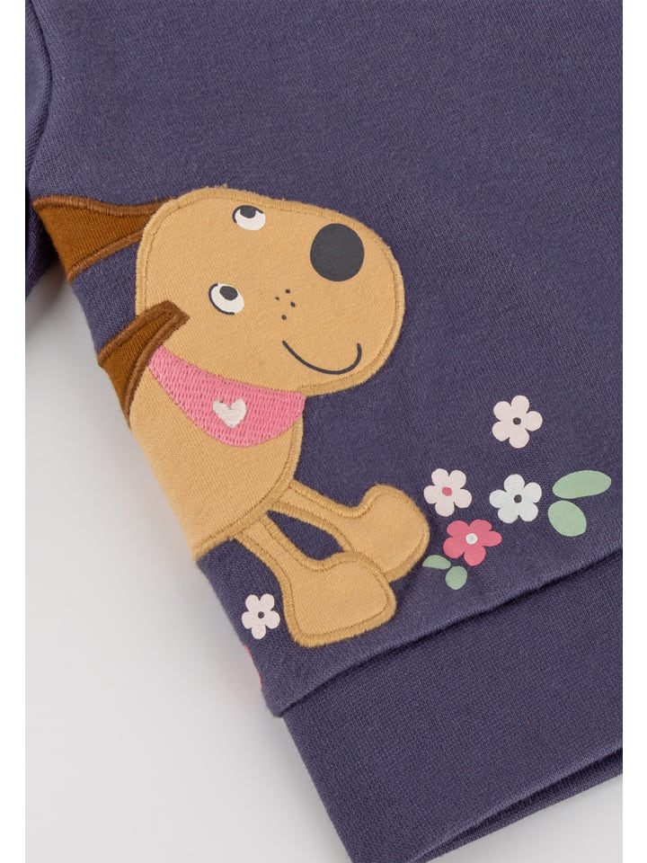 Sigikid Sweatshirt Funny Dog in Dunkelblau günstig kaufen