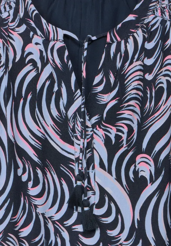 CECIL Wellenprint Crêpe Kleid