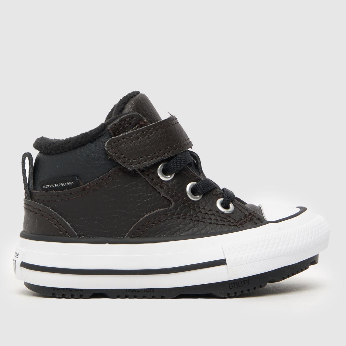 Temno rjavi športni copati Converse All Star Malden za fante z malčkom