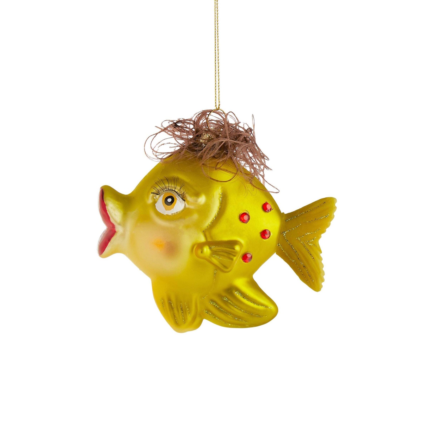 HANG ON Anhänger Fisch mit Locken