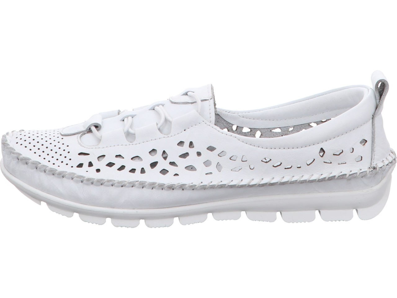 GEMINI Sportliche Slipper weiss