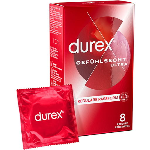 DUREX Gefühlsecht ultra Kondome  8 St  Kondome