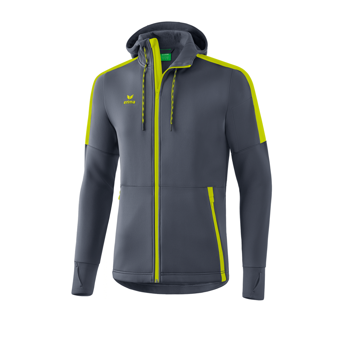 Erima Basic Softshelljacke Kids Grau Grün