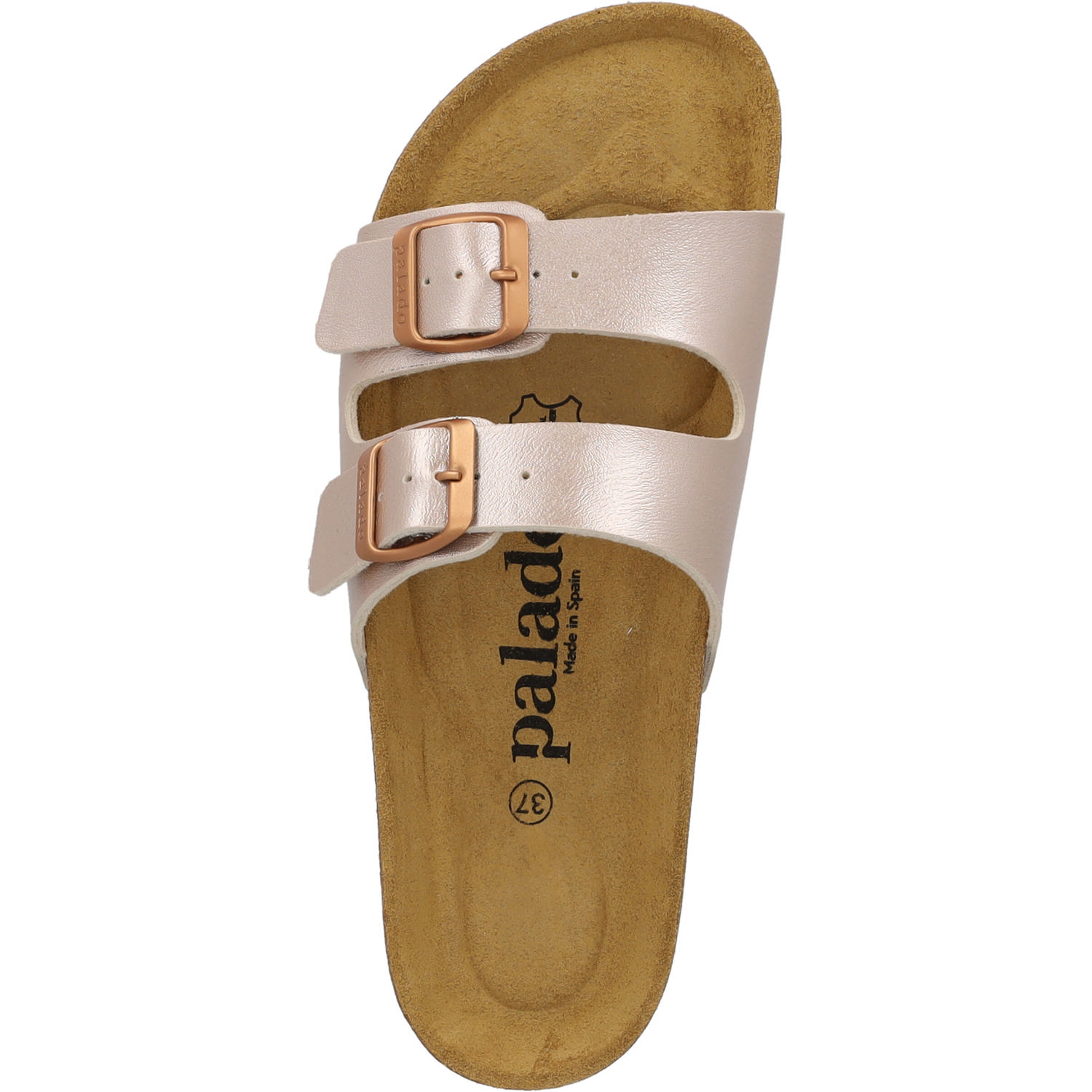 Palado Milos Metallic, Pantoletten, Damen, Rosegold
