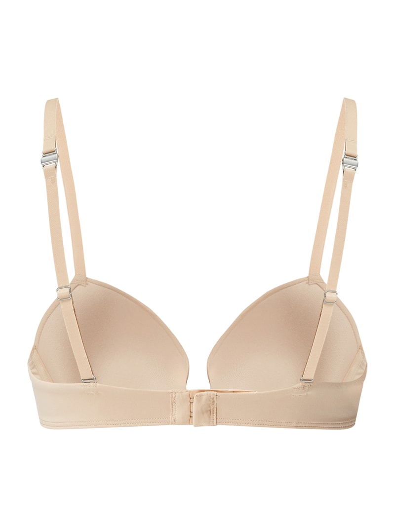 T-Shirt-BH aus Mikrofaser Modell 'Micro Lovers' in beige