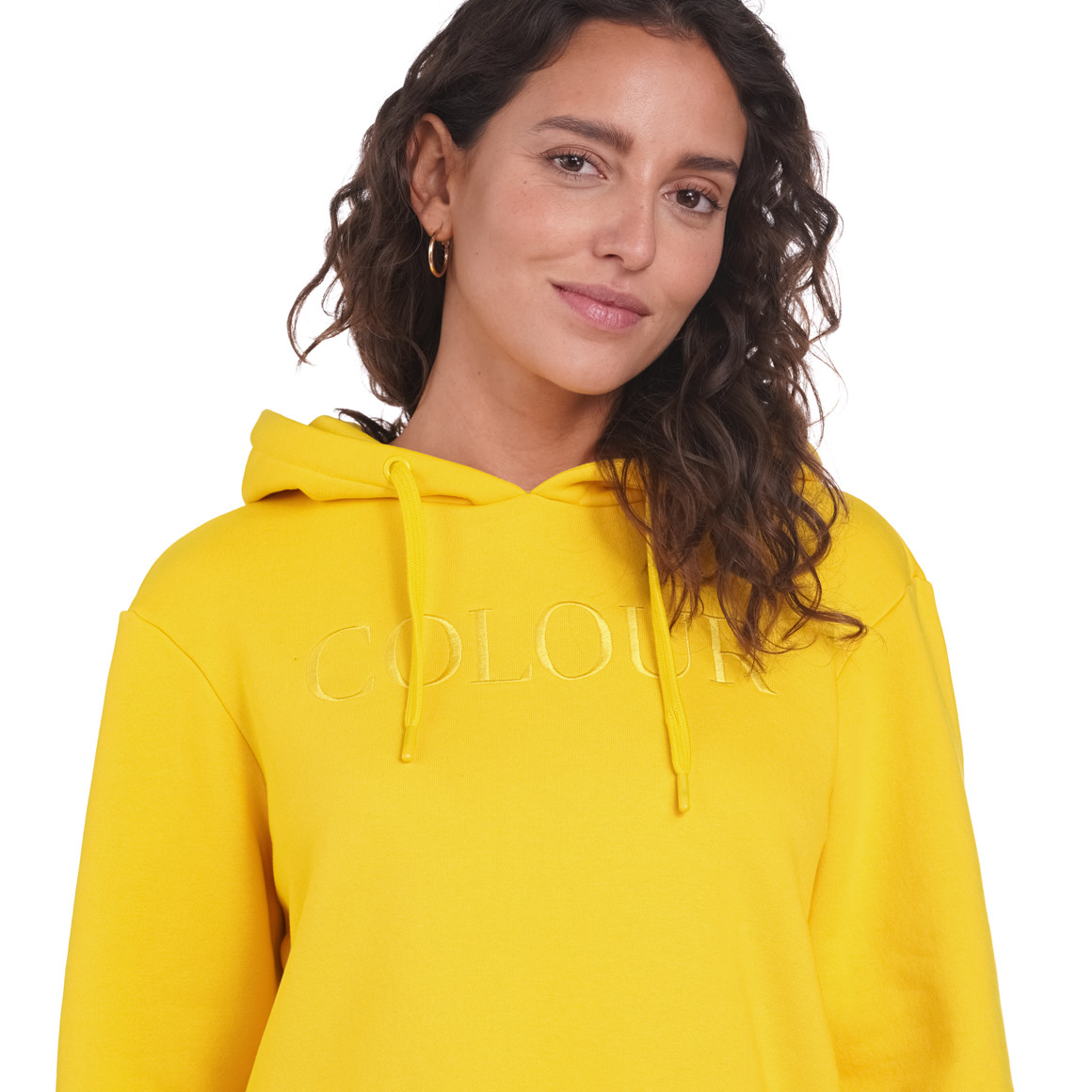Damen Hoodie mit Stickerei