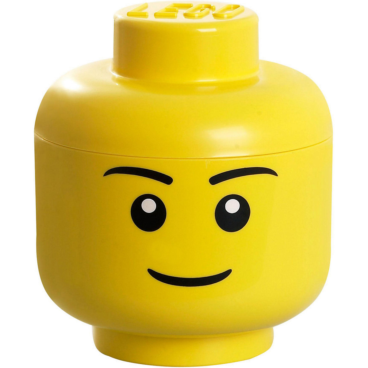 LEGO® Aufbewahrungsbox Kopf Junge, 12 x 12 x 18 cm