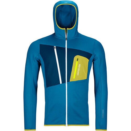FLEECE GRID HOODY M