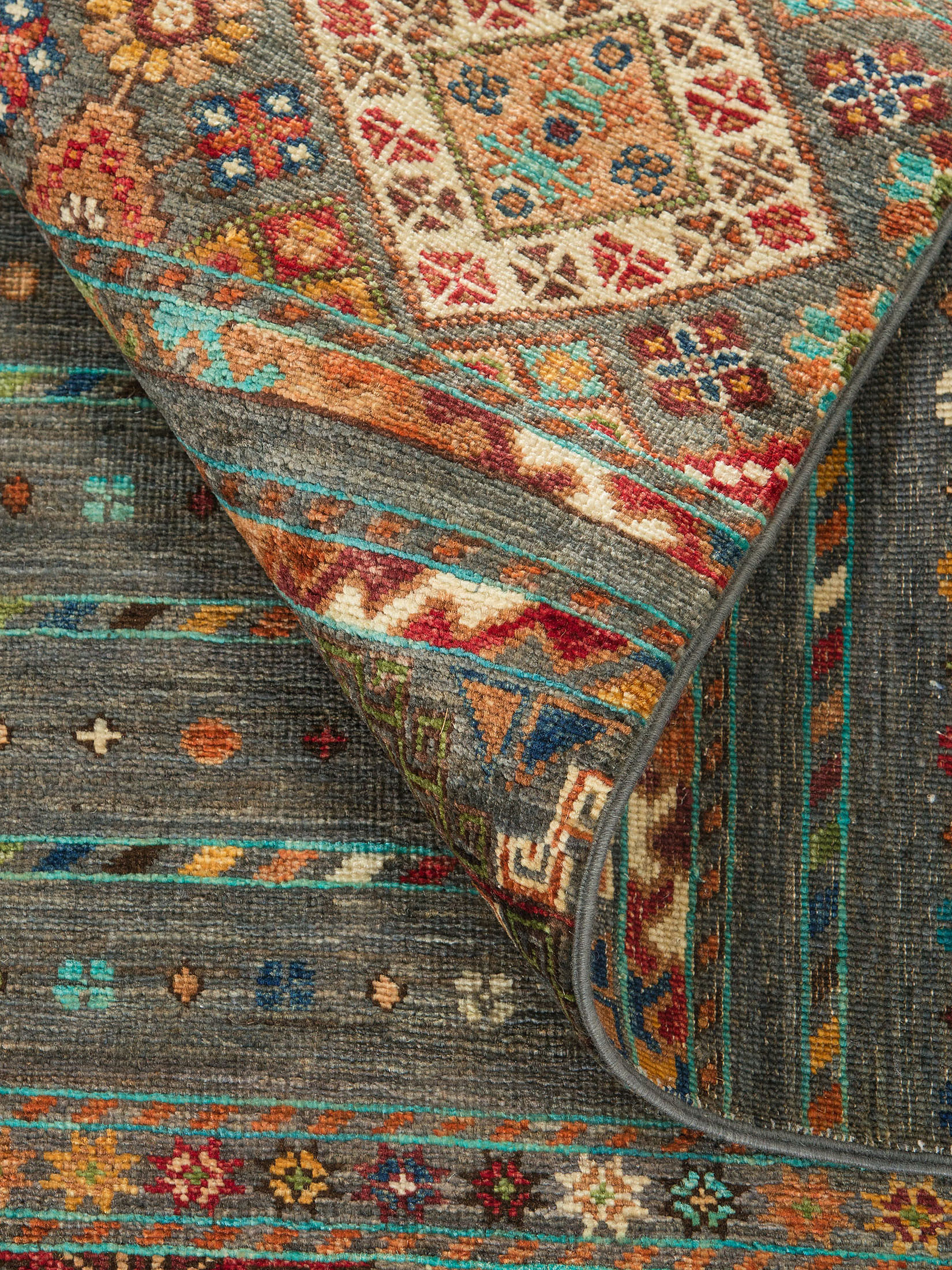 Kazak Ghazni ca. 206 x 312 cm, Unikat / Einzelstück