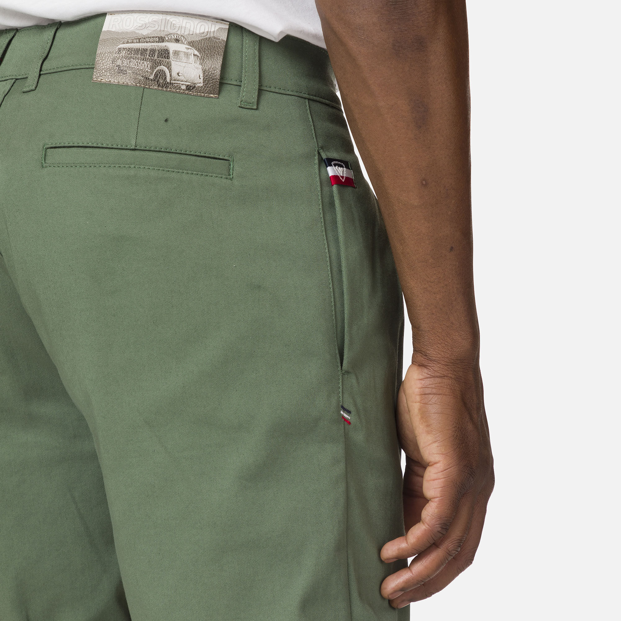Short chino en coton bio homme
