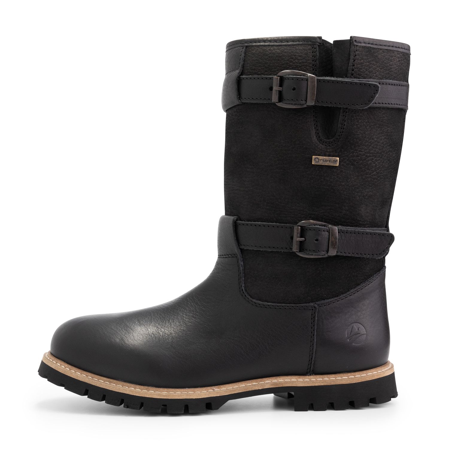 Travelin' Sweden schwarze Herren Outdoorstiefel
