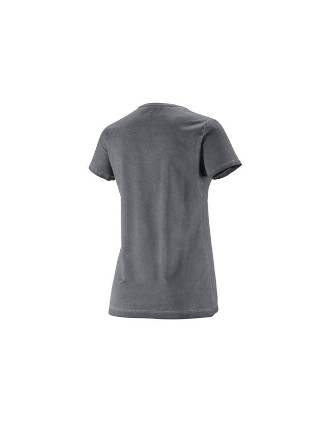 e.s. T-Shirt vintage cotton stretch, Damen