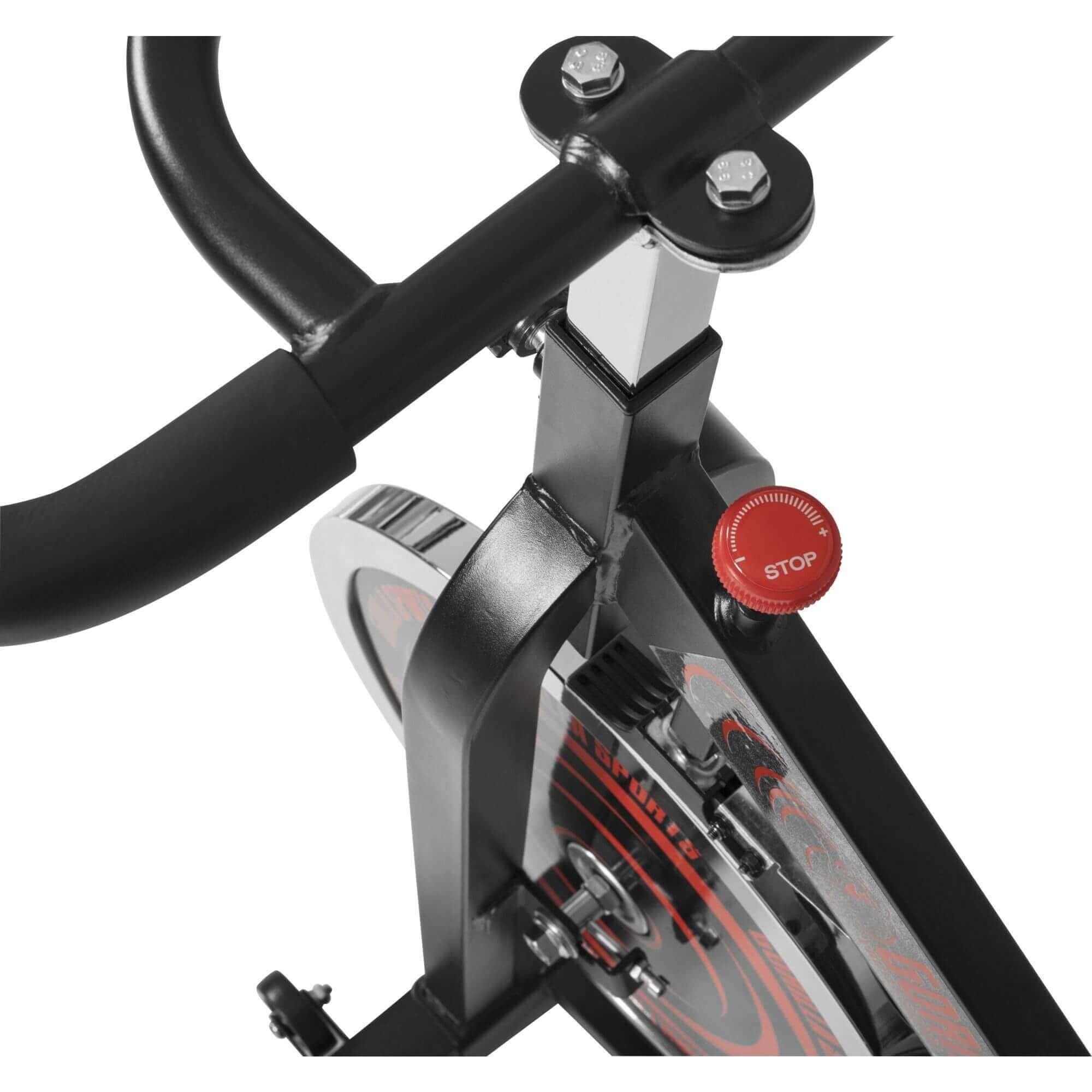 GORILLA SPORTS Heimtrainer 13kg Schwungrad, Verstellbar - Indoor Fahrrad, Fitnessbike, Speedbike (1-tlg)
