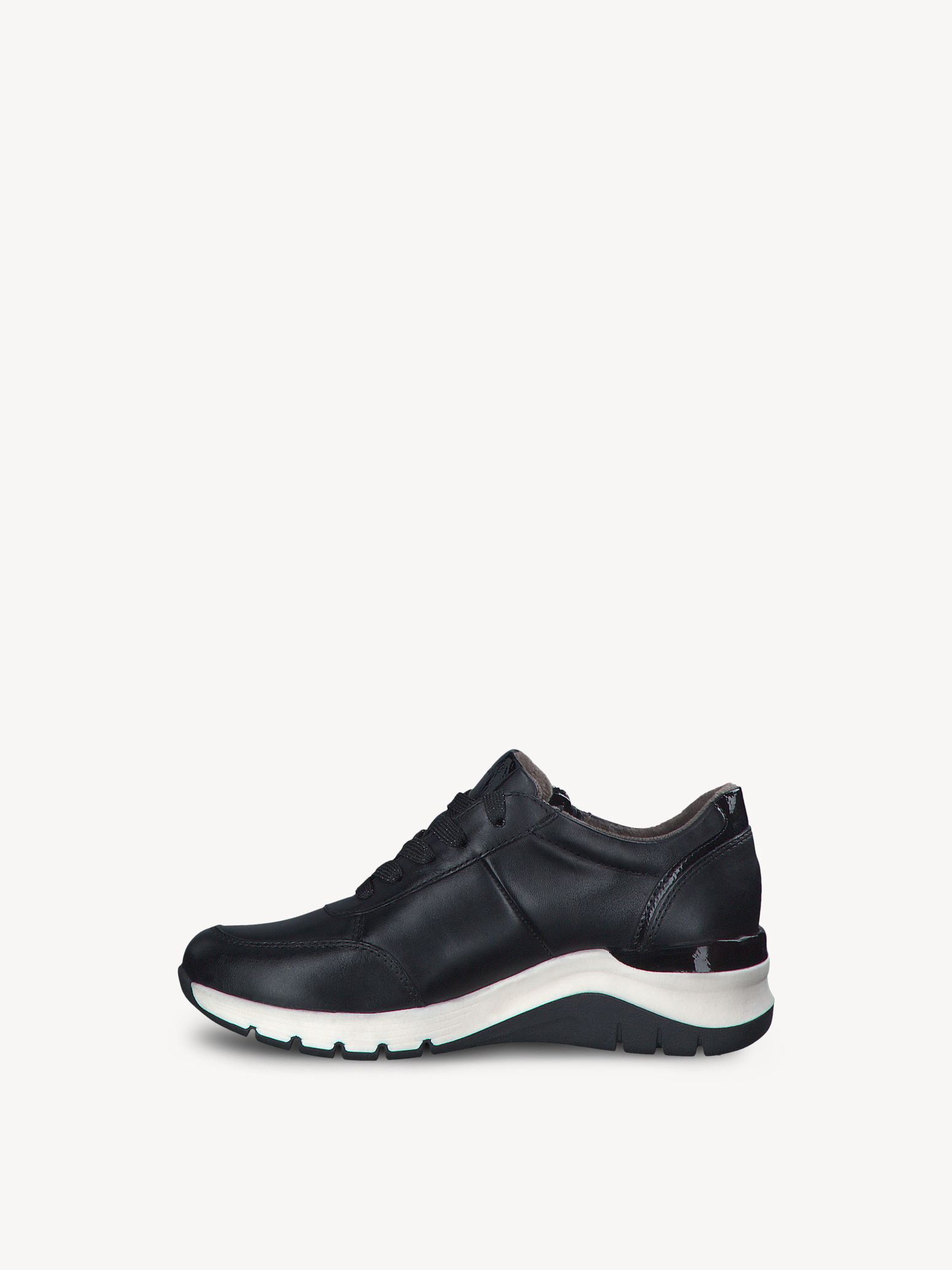 Basket en cuir - noir