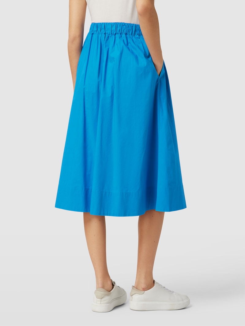 Midirock in A-Linie Modell 'JASIN' in royalblau