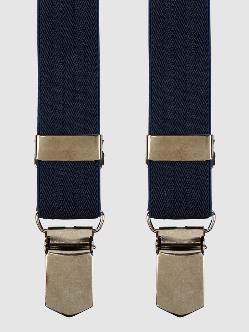Hosenträger in Y-Form in marineblau