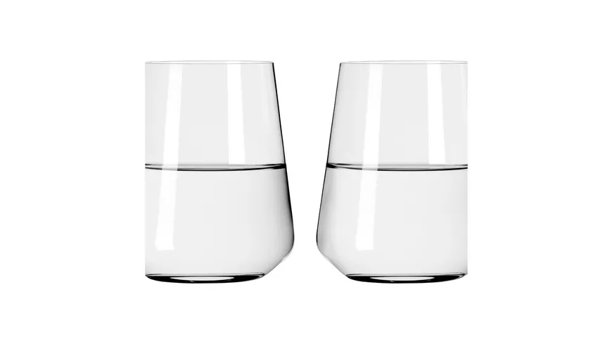 RITZENHOFF Wasserglas Lichtweiss  2er #1 N. Niggemeier H22