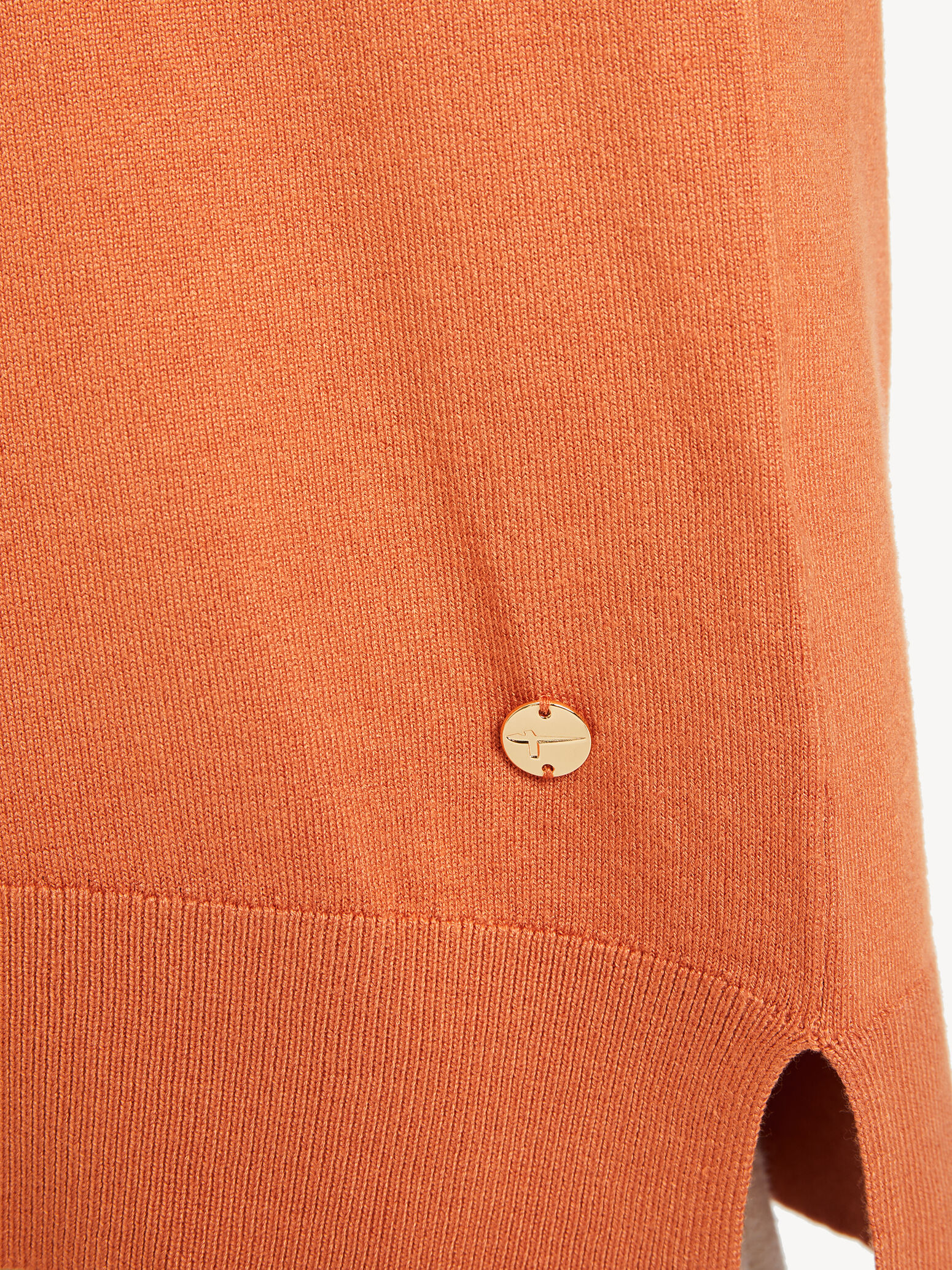 Pull-over en tricot - orange