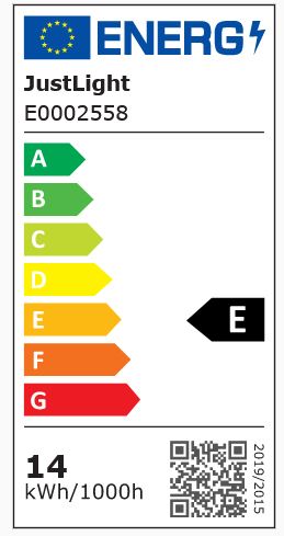 JUST LIGHT LED-Deckenleuchte ACRI, mit RGB Farbmodus, CCT, dimmbar, schwarz