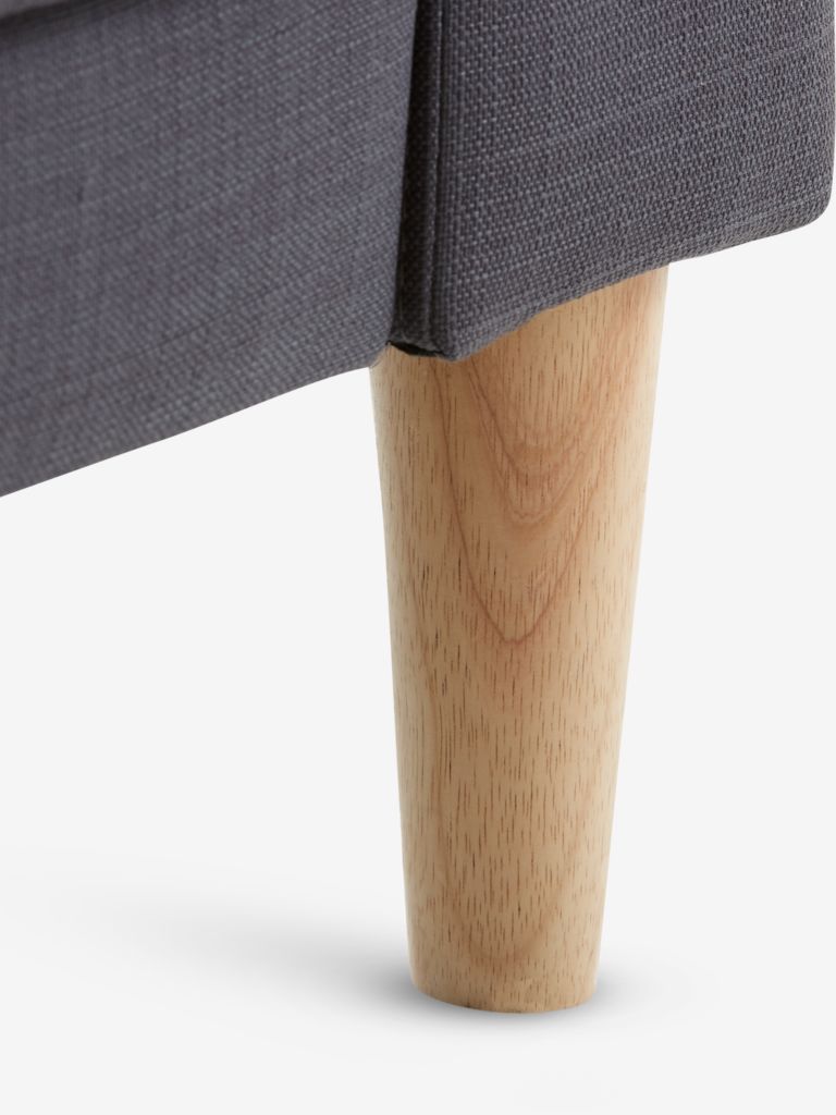 EGENSE EGENSE 2-Sitzer-Sofa, dunkelgrauer Stoff