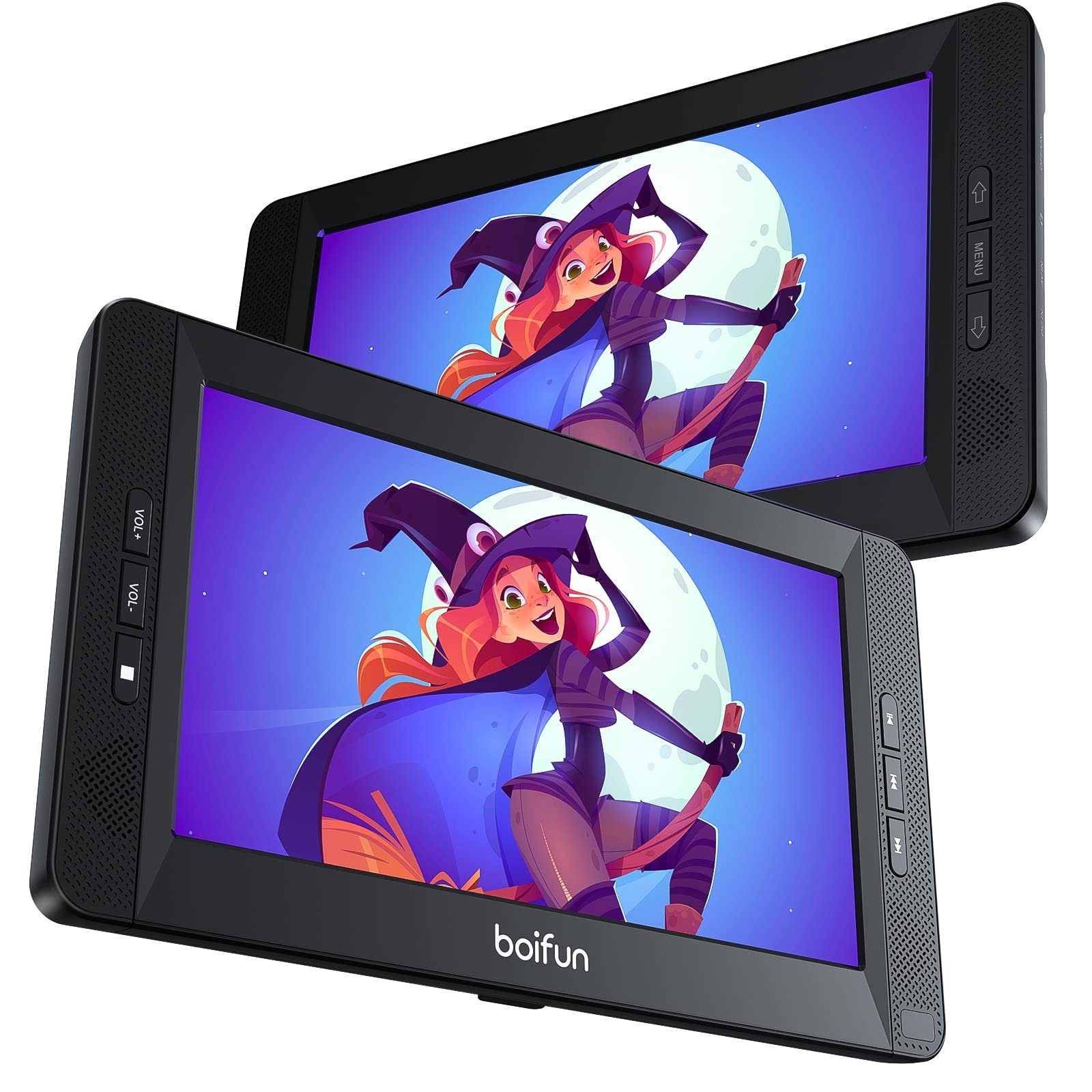 Boifun DVD Player Auto 2 Bildschirme 10,5