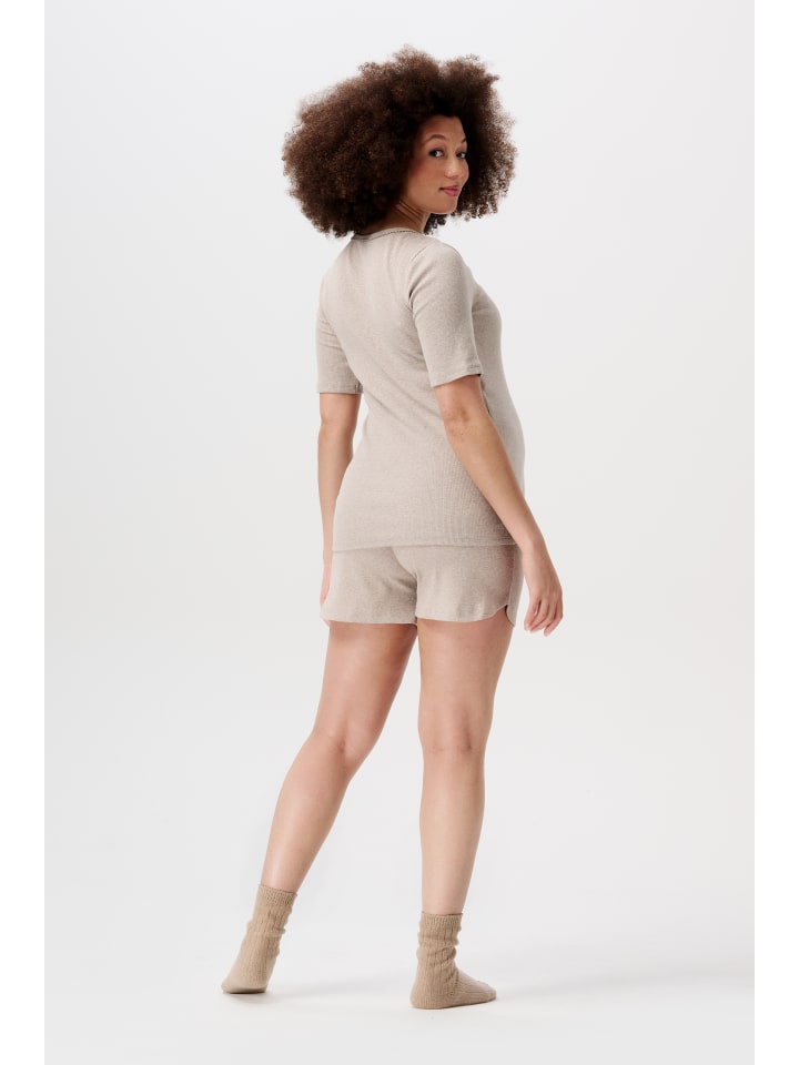 Noppies Schlafshort Jada in Taupe Melange günstig kaufen