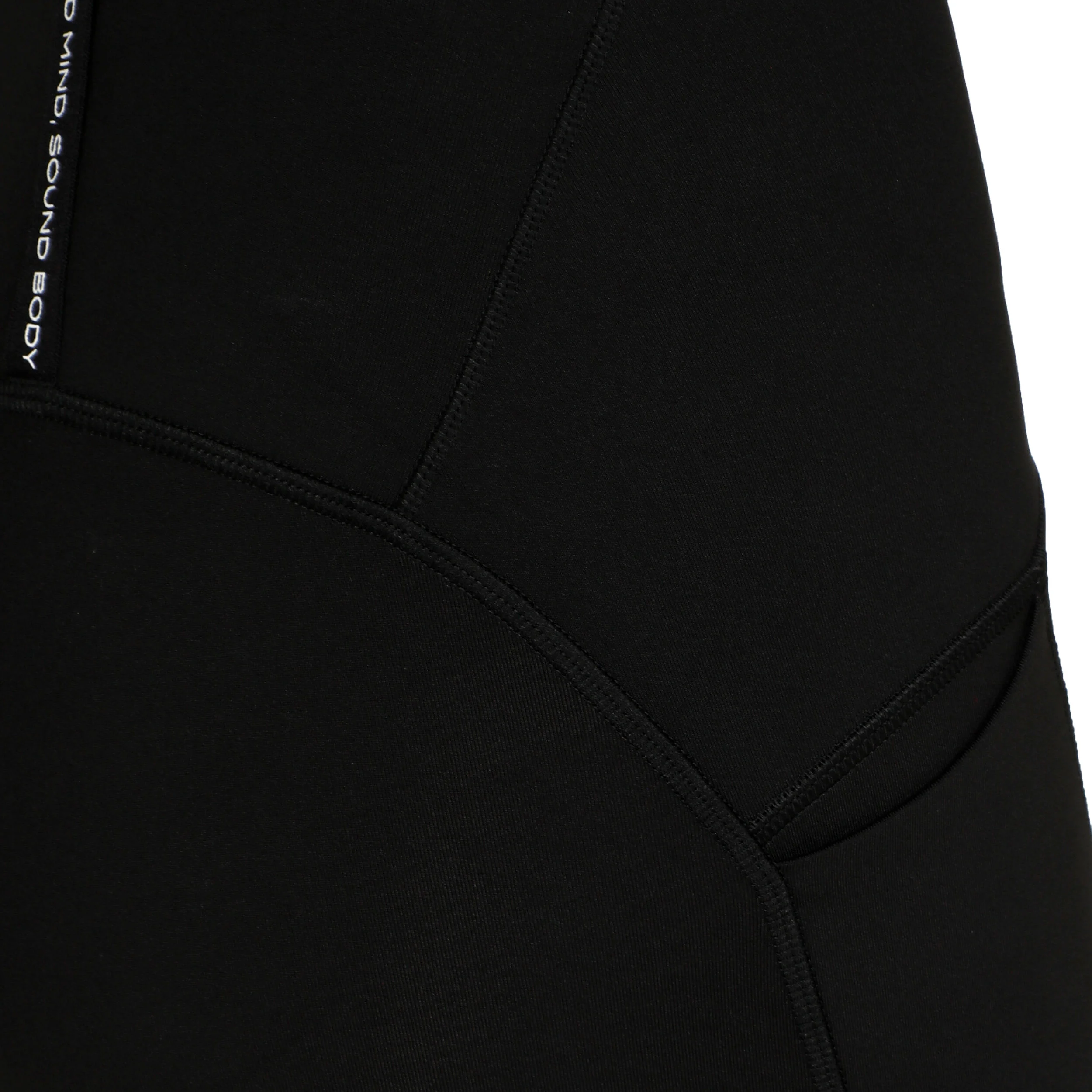 Road High Waist 8 Inch Short Lauftight Damen - Schwarz