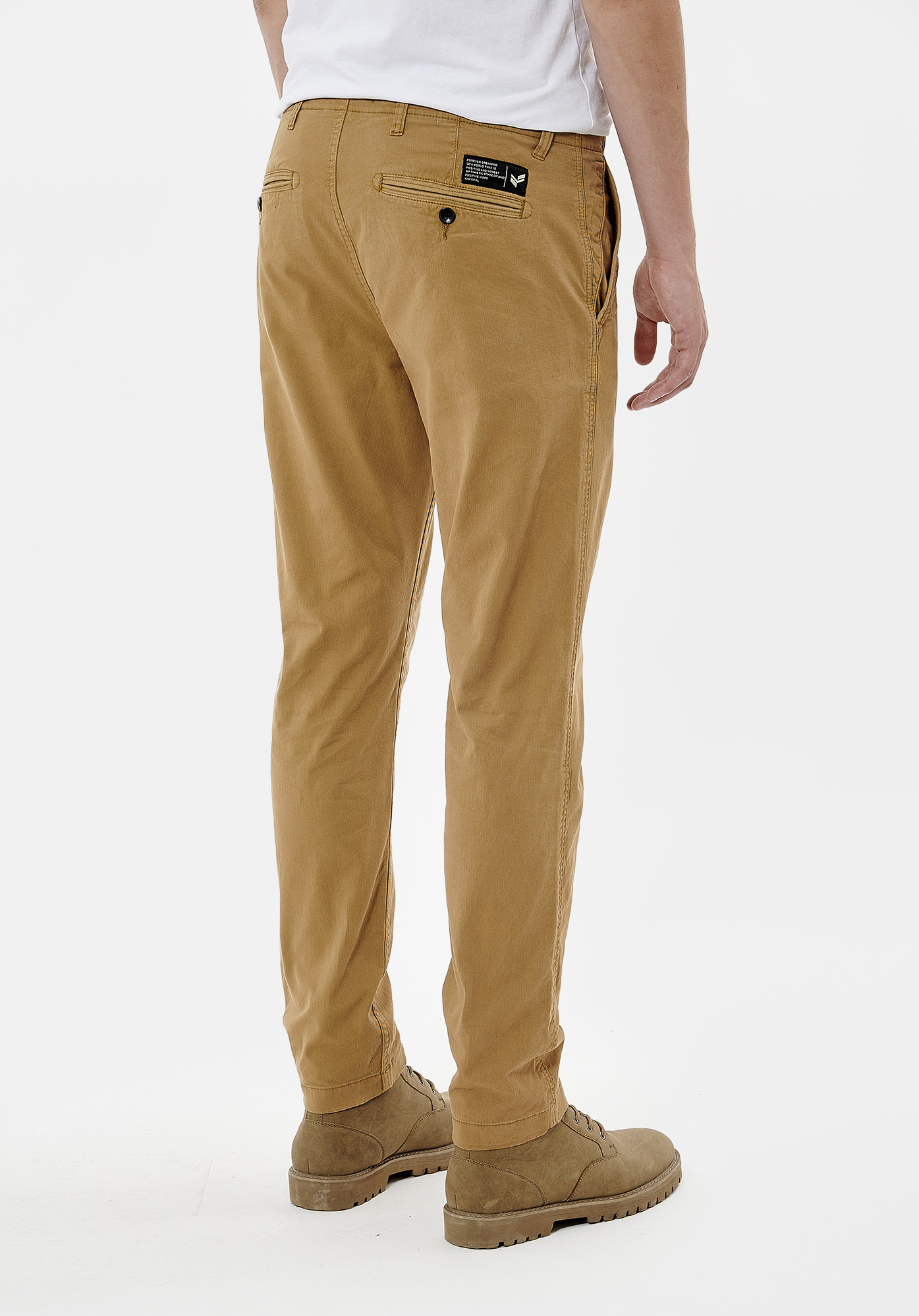 CAROS  Pantalon slim beige homme