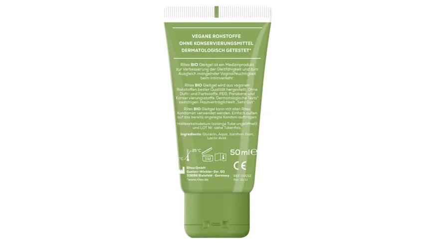 Ritex Gleitgel BIO vegan 50 ml