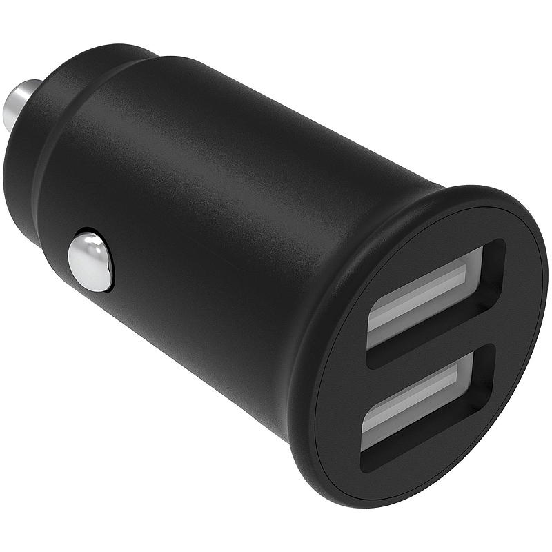 Smartline Billader 2 USB-A 4.8A 12-24V sort