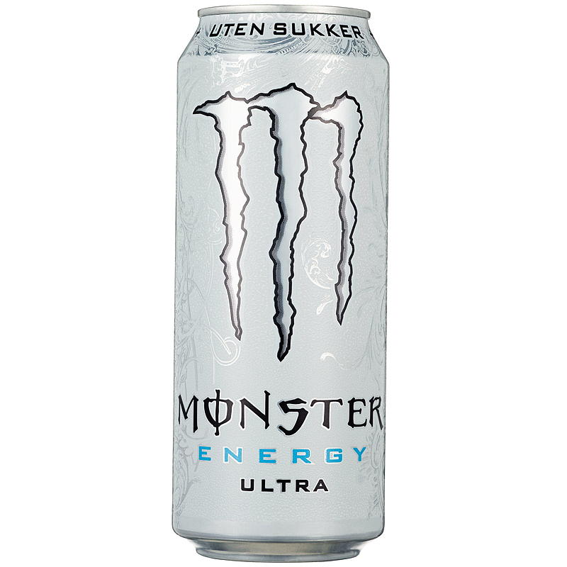Monster Monster 500 ml energidrikk Ultra White