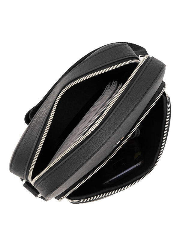 BOSS Black, Umhängetasche, Kunstleder, schwarz
