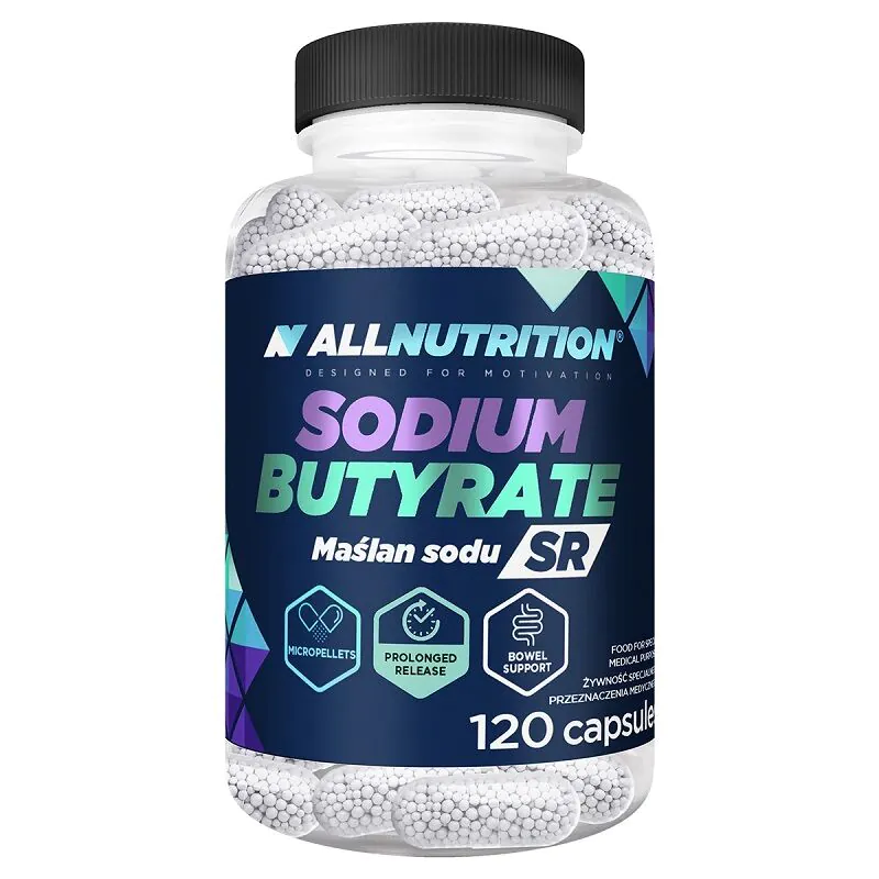 Allnutrition natrijum butirat SR kapsule - 120 kapsula.