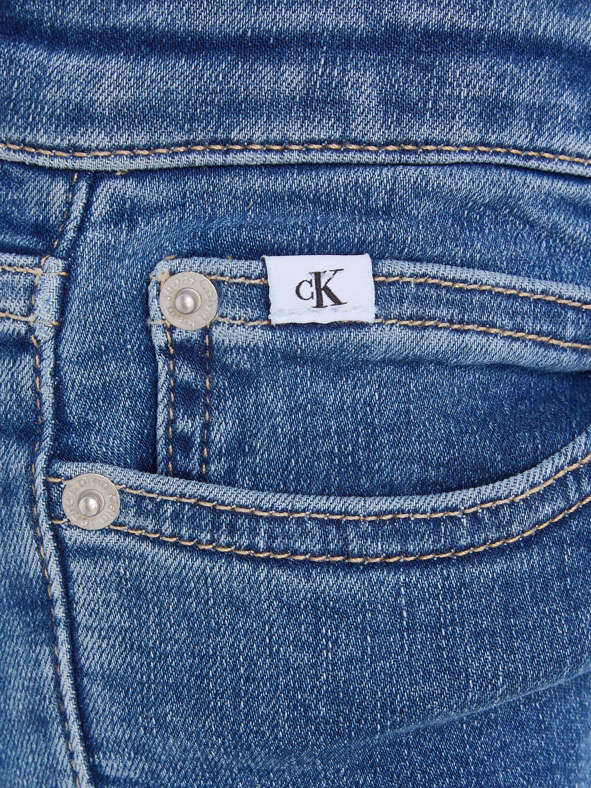 Calvin Klein Jeans Schlagjeans FLARE ESS BLUE STRETCH im 5-Poket-Style