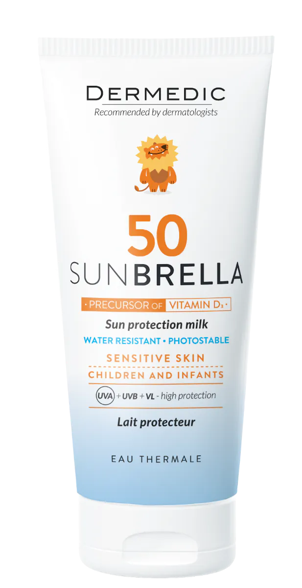 Дермедик Сунбрела заштитно млеко за бебе са SPF50