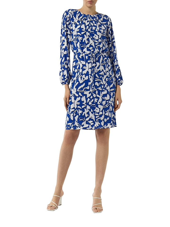 comma Kleid in Blau günstig kaufen
