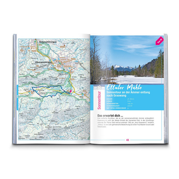 KOMPASS ENDLICH ENDLICH WINTER, BAYERISCHE VORALPEN - Wanderführer