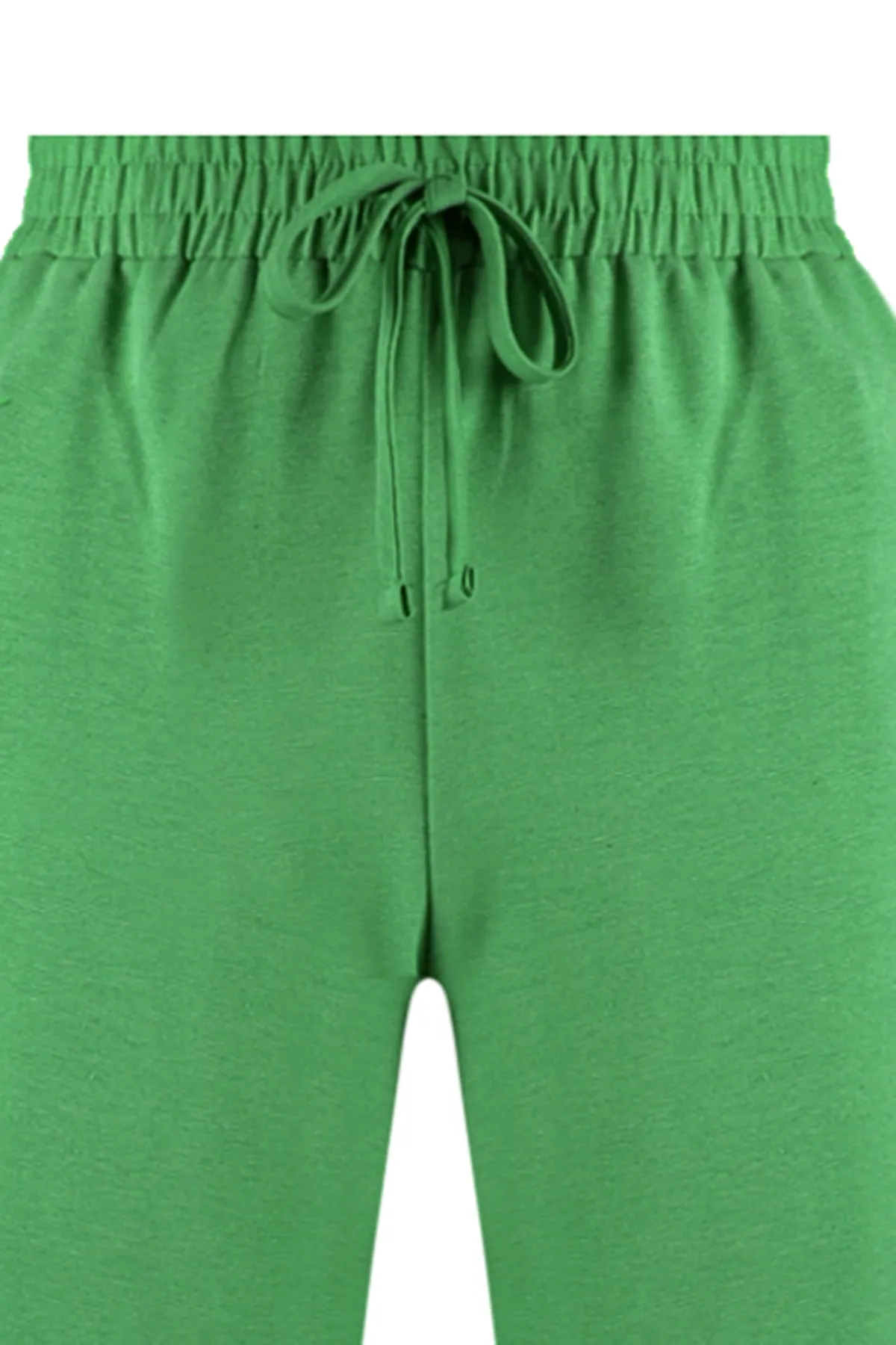 Trendyol Collection  Grüne gewebte Bindehose TWOSS23PL00032